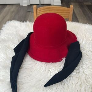 DOESKIN FELT VINTAGE HAT EAR COVER 100%WOOL